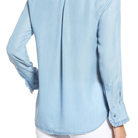 Ruffle Trim Chambray Shirt
KUT FROM THE KLOTH - Picture 3 of 8